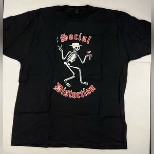 Social Distortion band logo T-shirt XXL New